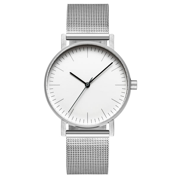 Minimalist Silver Mesh Strap | Small Wrist Watch