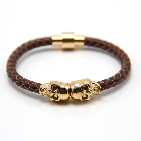 Skull Gold & Brown