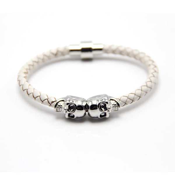 Skull Silver & White